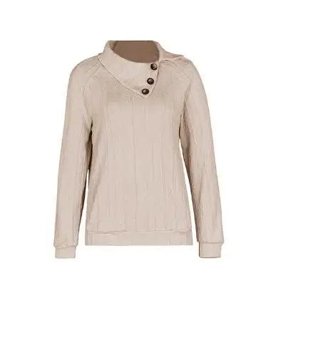 

2025 элегантный новый модный повседневный осенний однотонный вязаный пуловер с воротником и капюшоном, топы для женщин