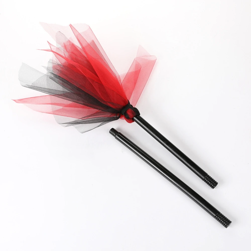 Kids Heksenkostuum Bezem Gesegmenteerde Halloween Cosplay Bezem Party Heksenbezem Polyester Voor Maskerade Cosplay Woondecoratie