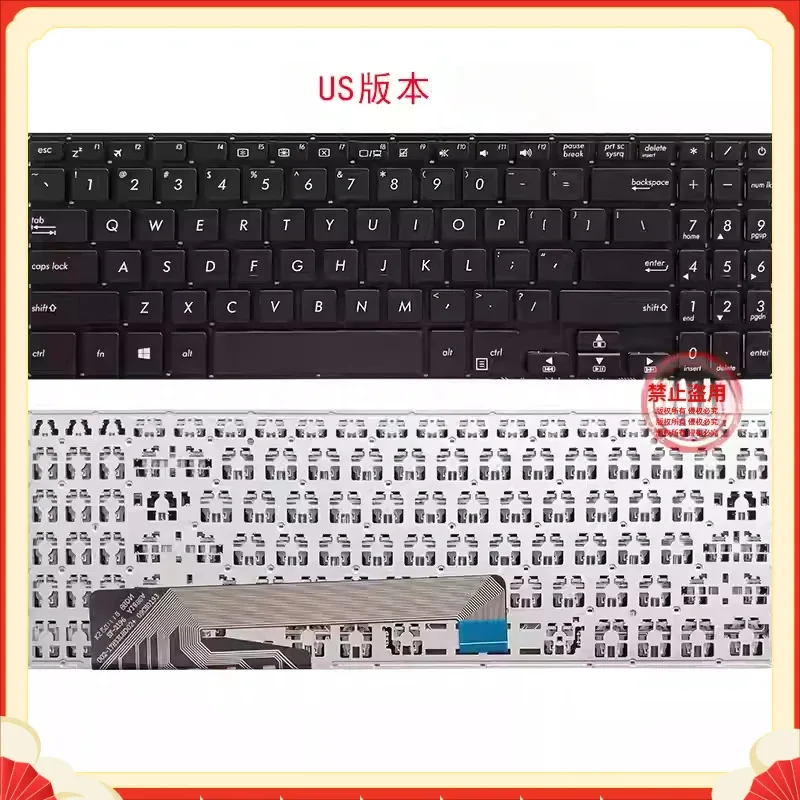 RU  Keyboard For  ASUS YX560 YX560U YX560UD X560 X560UD X560M MA