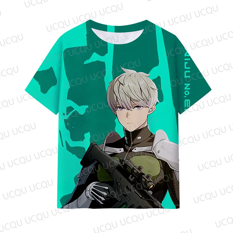 

Kaiju No.8 Anime T-Shirt 3D Digital Print Short Sleeve Tee Japanese Manga Merch Streetwear Casual Top Unisex Cosplay Gift