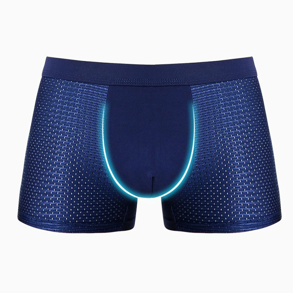Breathable Boxershorts Men Underwear Active Lifestyle Grey 5 Spandex Blend 95 Polyester Material Classic Style