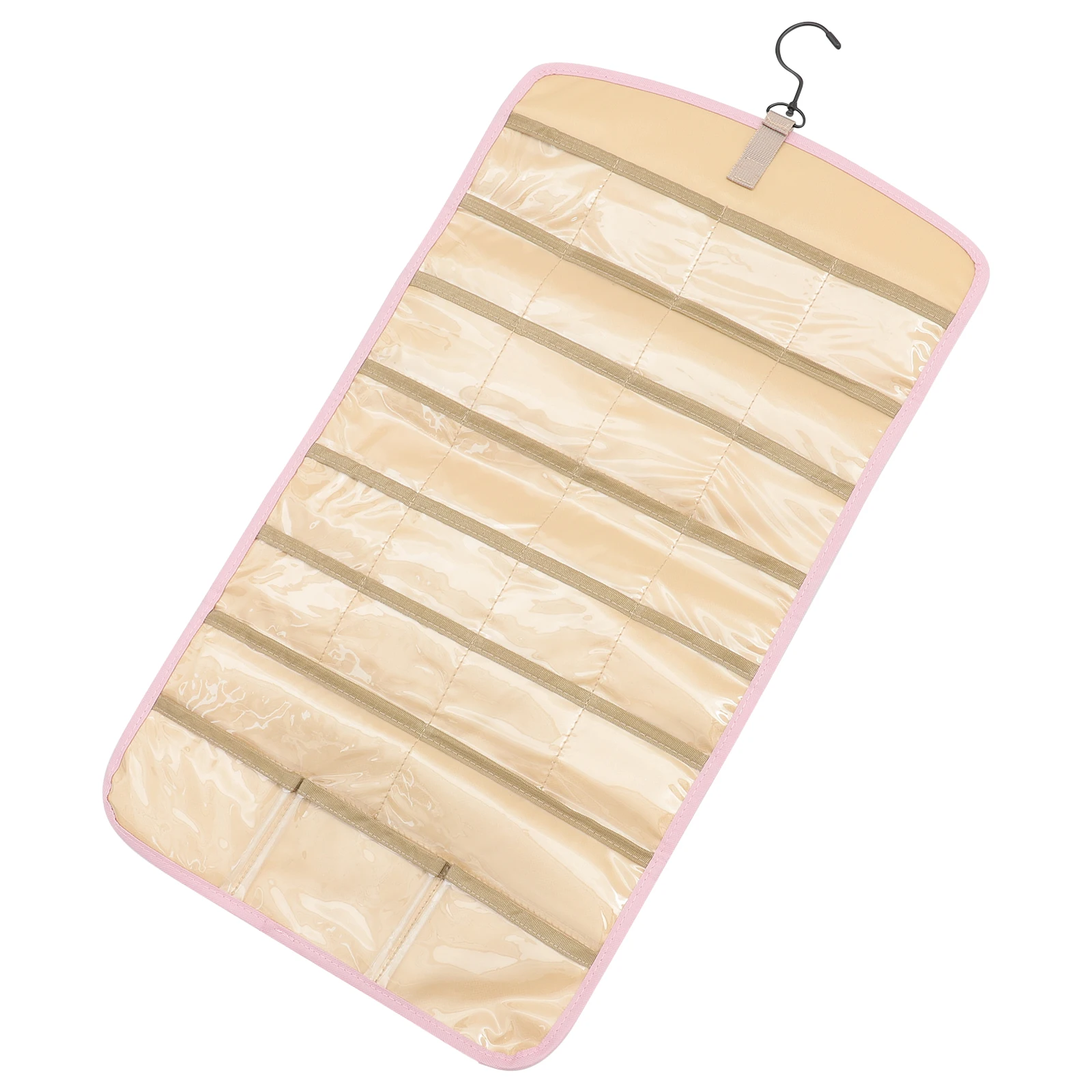 

Jewelry Storage Bag Necklace and Bracelet Holder Earring Organizer for Women Earrings Studs Hanger Hanging Pvc Miss