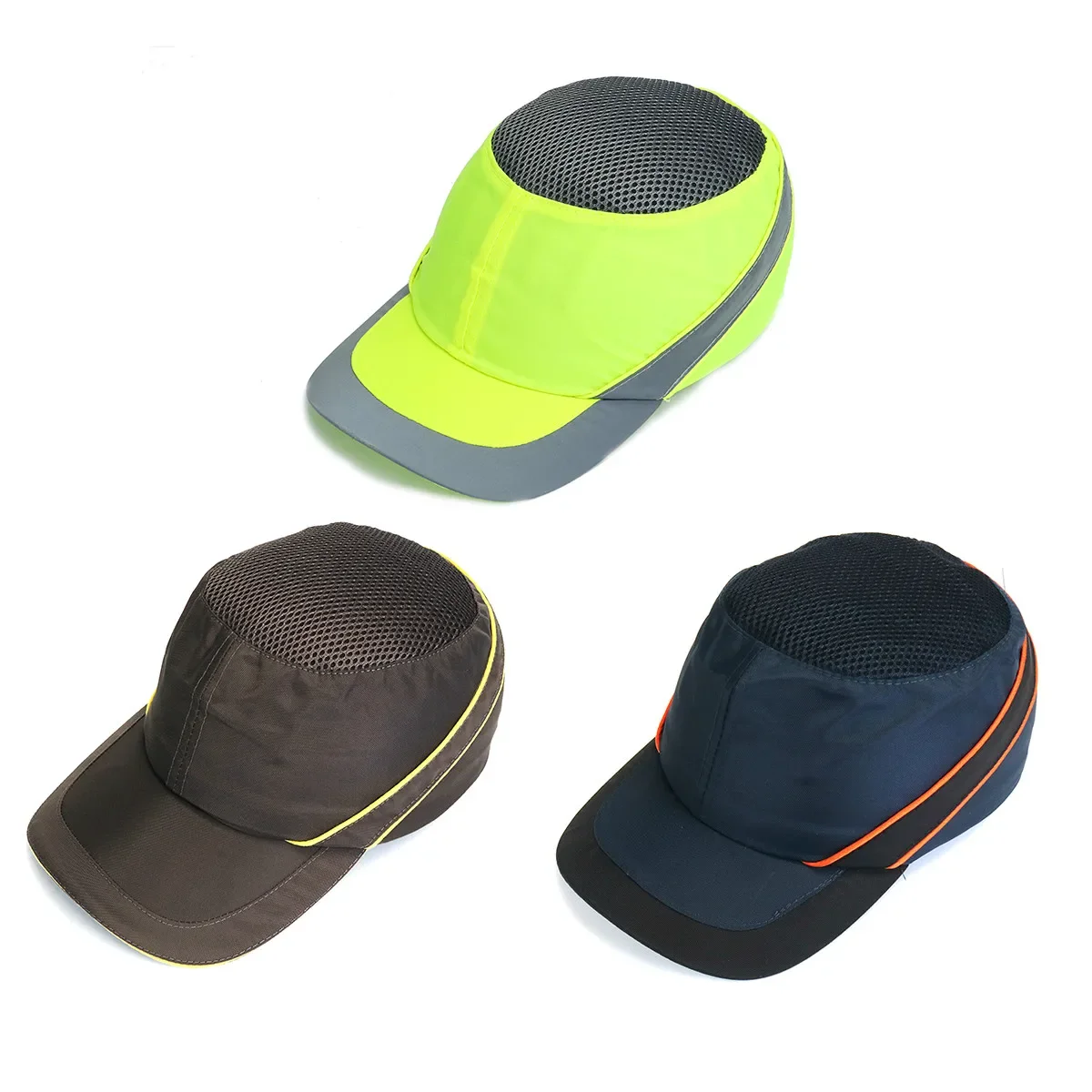 Fashion Sunscreen Cap Work Safety Helmet Breathable Anti-impact Light Weight Construction Helmet Self Defense Weapons