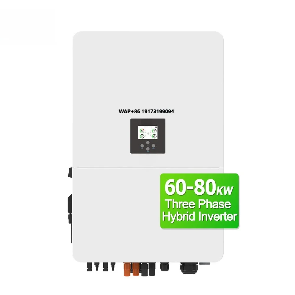 Deye Solar Hybrid Inverter Hybrid 60KW 80KW Solar Inverter Hybrid 75KW 80KW for Industrial Use