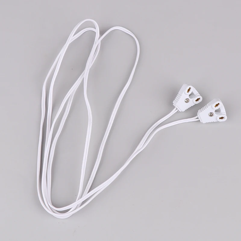 T8 Lamp Holder Cables Light Box Line 1.5M LED Lighting Socket Cable Holder Lights Base Wire For T8 Tube Fluorescent Connector~