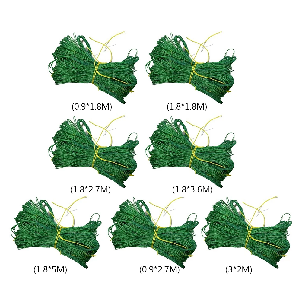 Climbing Rattan Net Green Gardening Lattice Net Ornaments Vine Climbing Rack Net Wear- Heat-resistance for Grapes Beans