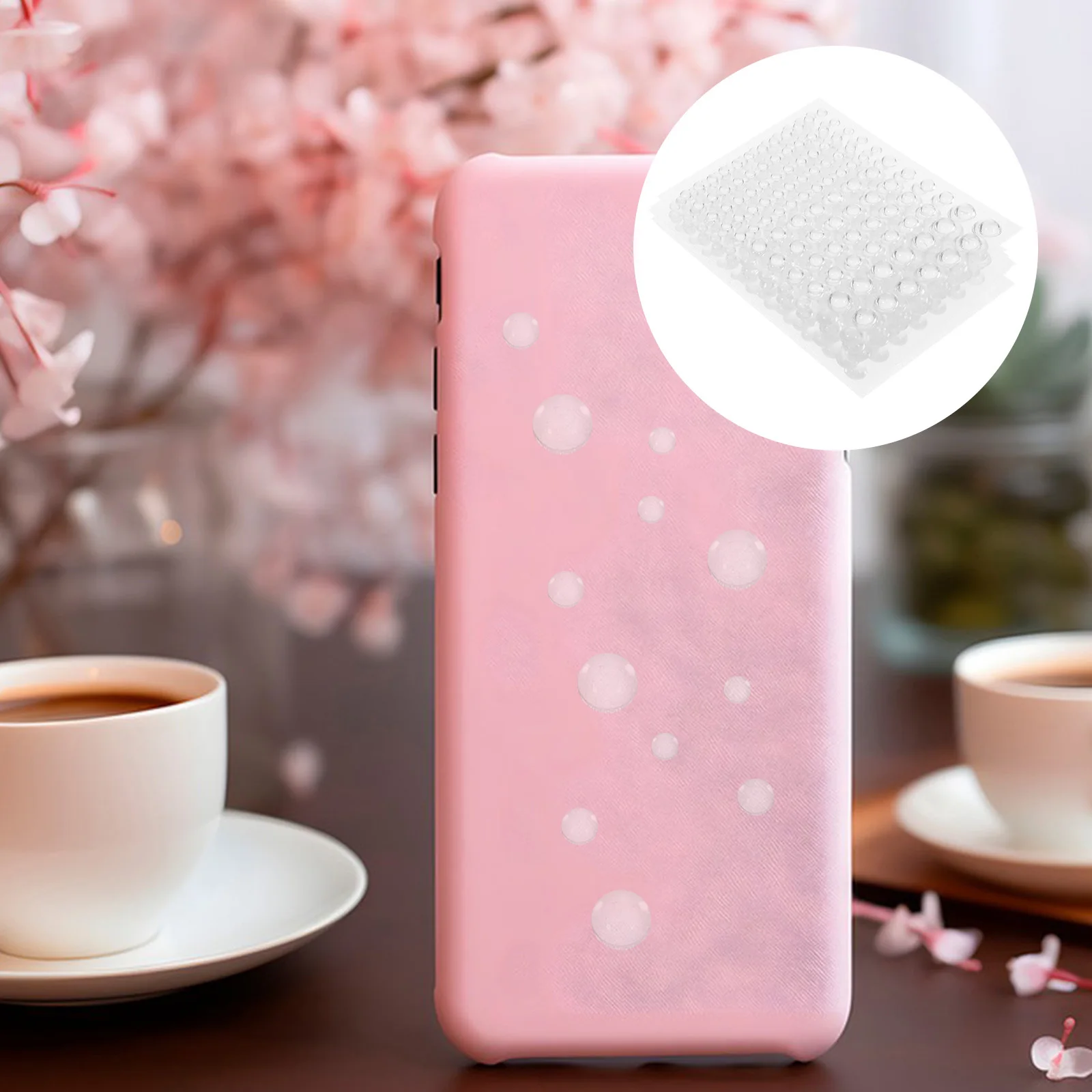 

8 Sheets Simulation Dew Decors Clear Water Droplets DIY Card Phone Case Nails Crafts Accessories Clear Dewdrop