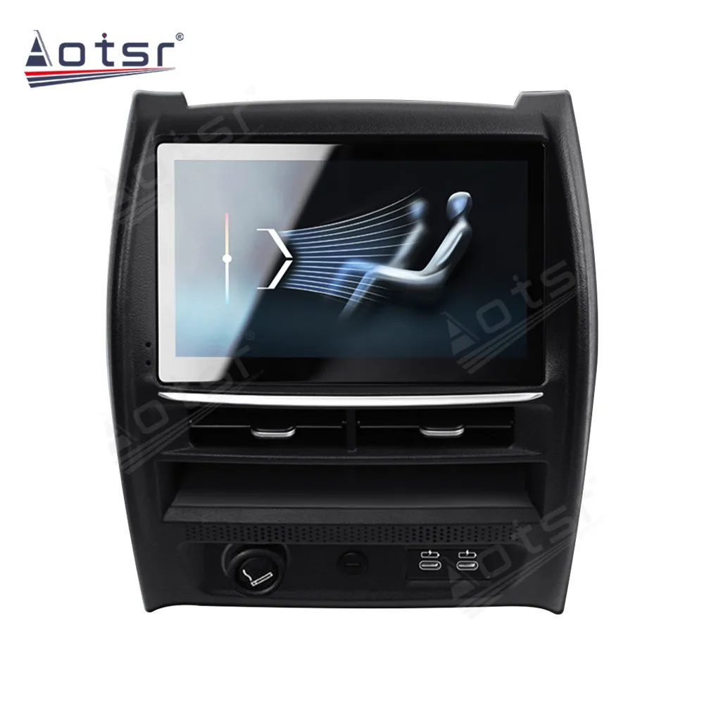 Android 14 Digital Rear Air Conditional Outlet For BMW 5S G30 G31 G38 2017-2023 Auto Back Row Seat AC Board Climate Car Screen