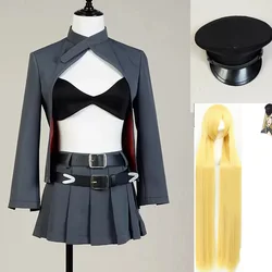 Bishamon with hat Cosplay Costume Custom Made