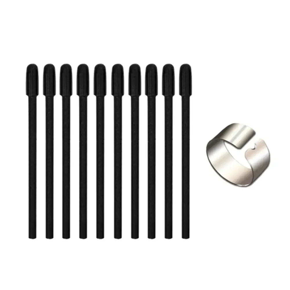 Replacement Drawing Tablet Tips with Clip Smooth Pen Refills Set POM Durable for Wacom Pro Pen 3 PTK470 670 870 DTH135 172 271