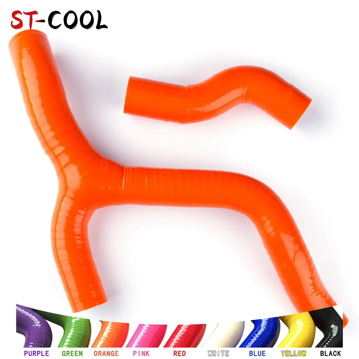 

FOR KTM SXF 350 2012 2011-2015 XCF 350 2013 2014 High Pressure Radiator Hoses Silicone Tubes Pipes Kit 2Pcs 10 Colors