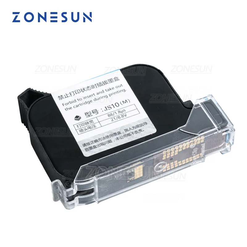 

ZONESUN Ink Cartridge For Printer Ink Box For Handheld Intelligent USB QR Code Inkjet Printer Coding Machine ZS-IC1