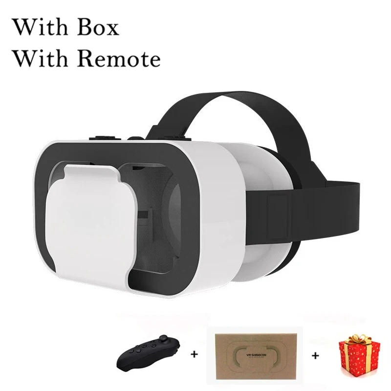 3D Virtual Reality VR Glasses For Phone Mobile Smartphones 7 Inch Headset Helmet Game Wirth Real Viar Goggles Cell Device Lenses