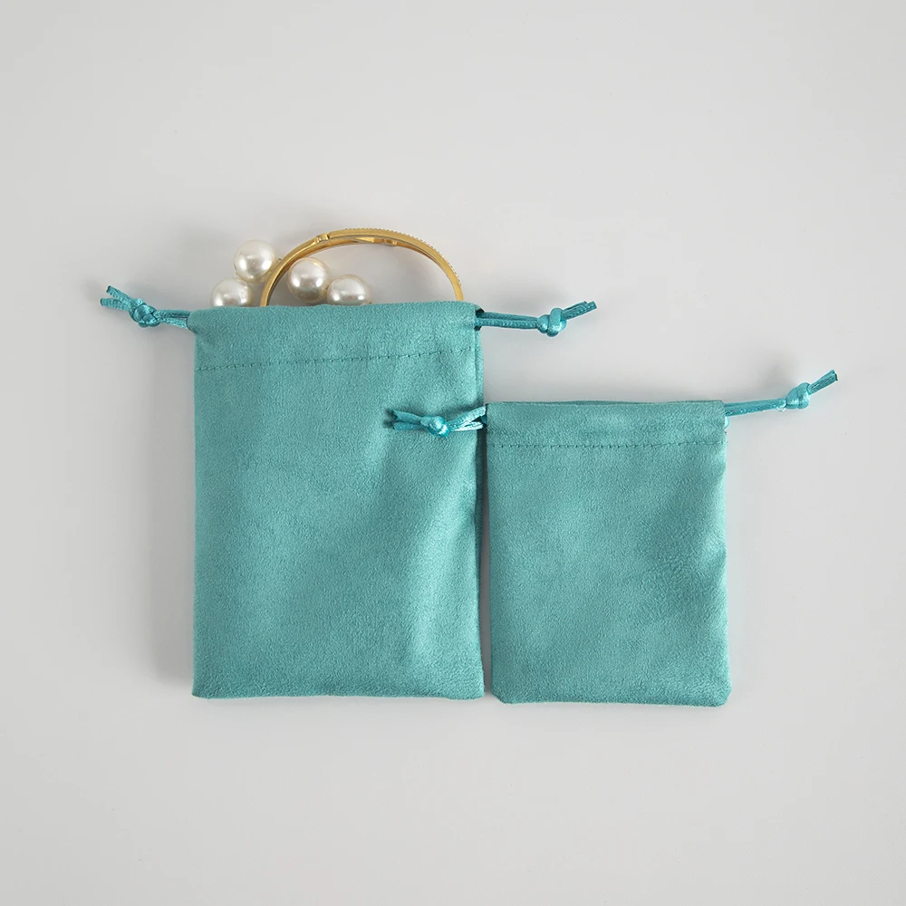 50 Stück schöne Flanell-Samtbeutel mit Kordelzug, Schmuck, DIY-Geschenkbeutel, 5 x 7 cm, 7 x 9 cm, 8 x 10 cm, 9 x 12 cm, Hochzeitsgeschenke für Gäste, Süßigkeitenbeutel – Detail 7