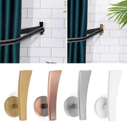 2pcs Wall Mounted Metal Curtain Hooks Holdback Decorative Drapery Curtain Hanger