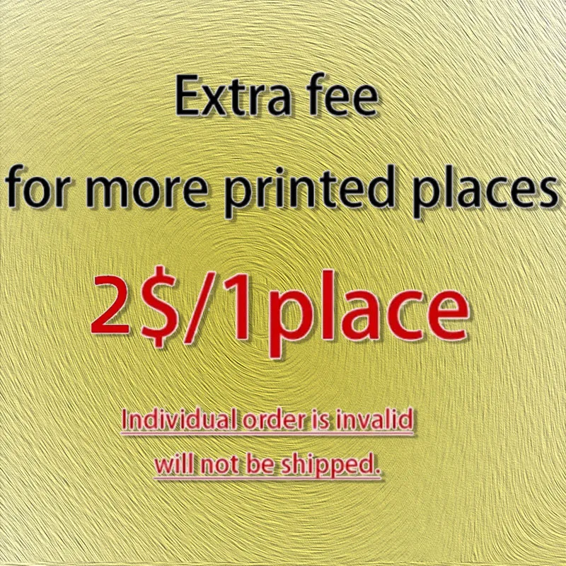 

Customization fee, a $2 logo customization fee. Thank you for your support