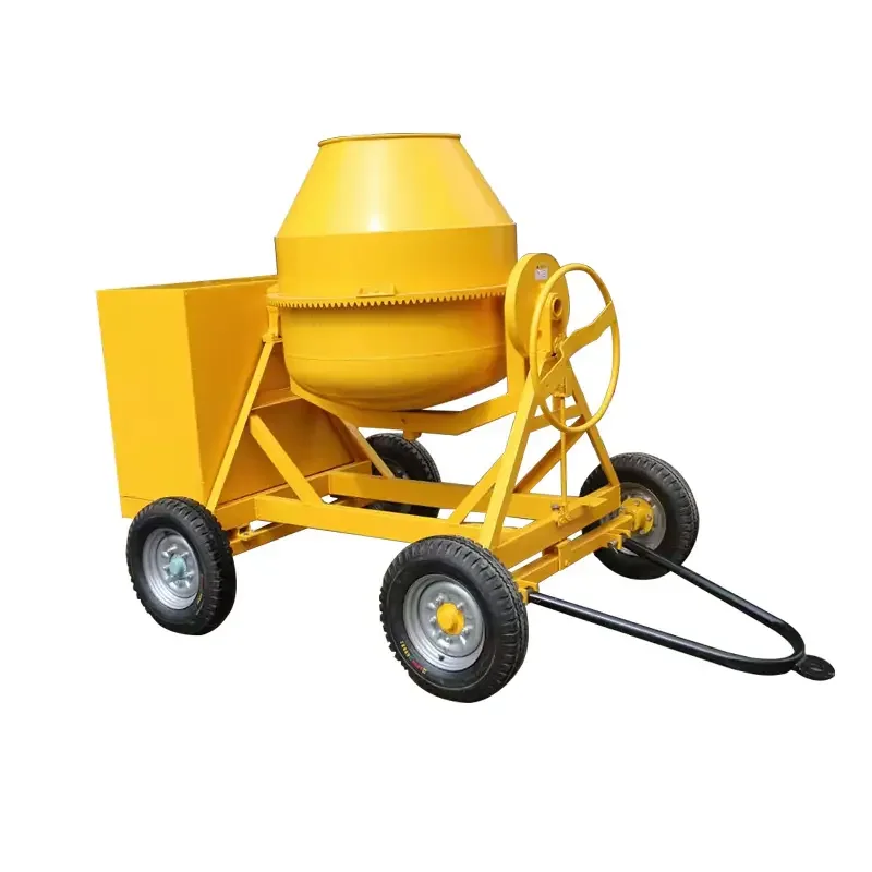 Portable Concrete Mixer Mini Small   Mobile for Construction Projects