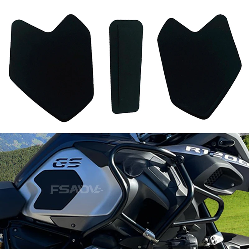 

Для BMW R1200GS R1250GS LC ADV R1200 GS R 1250 GS Adventure 2013-2023 Боковая накладка на бак, защитная крышка для масла, газа, топлива, наклейка, наклейка