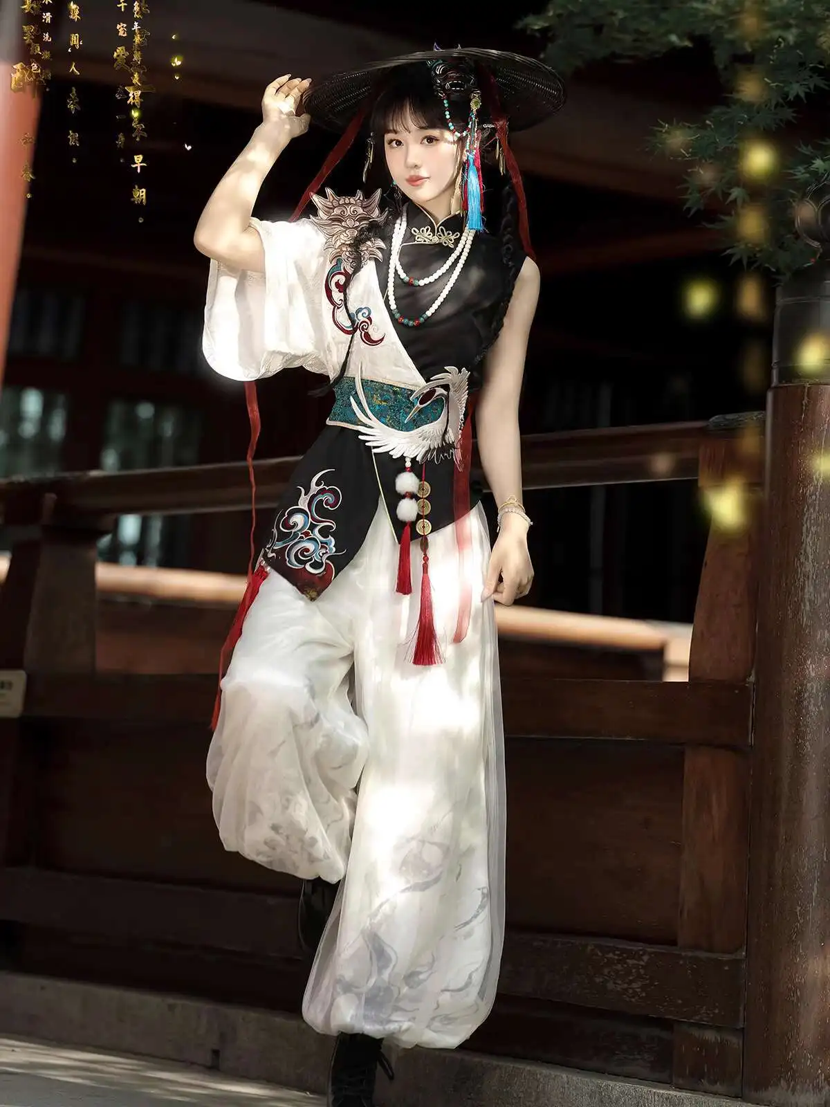 

Han Element Chinese Style Pants Cosplay Costume Ancient Costumes Ethnic Style Performance Clothing Exotic Hanfu