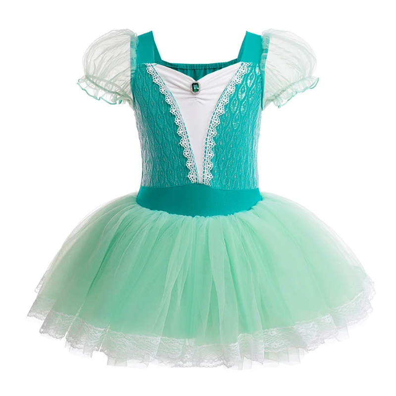 New Girl Ballet Practice Dress Children Cosplay  Princess Costume Carnival Party Performance Dance Tutu Skirts Halloween Costume