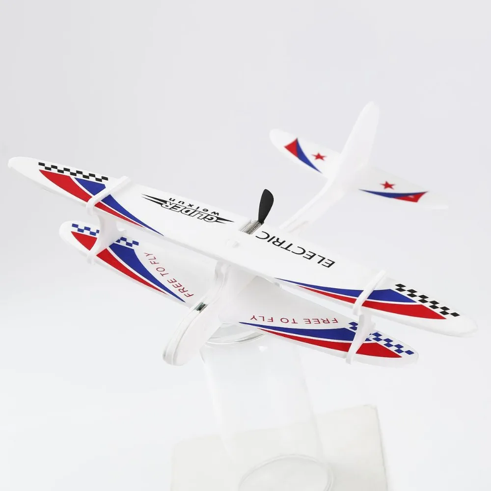 High Quality Ligthweight Children's Hand Throwing Aircraft Multistyles EVA Electric Foam Aircraft DIY Assemble Airplanes Toys