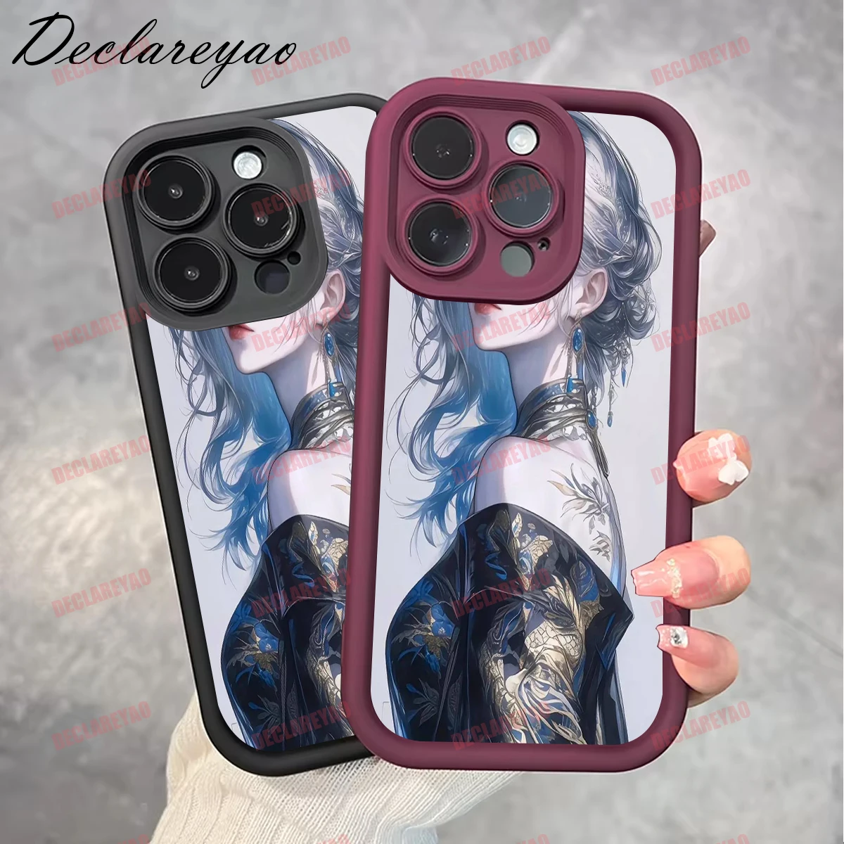 DECLAREYAO لينة ضوء سليم ماتي بولي يوريثان يغطي ل الشرف X7B X8C 300 برو X8B 5 X8 X9C X9A X30 8X X7A X9 9X SE غطاء مقاوم للصدمات