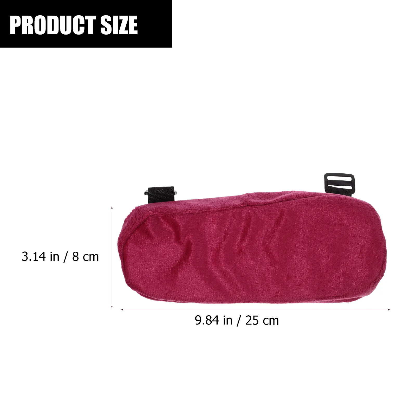 1Pair Memory Foam Armrest Pads Ergonomic Contoured Design Non-Slip Breathable Office Chair Arm Rest Cushions for Desk Work