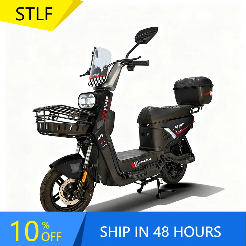 New 48V/60V/72V 800W-1000W Electric Scooter Motorcycle for Adults China Factory Sport  Electric Moped