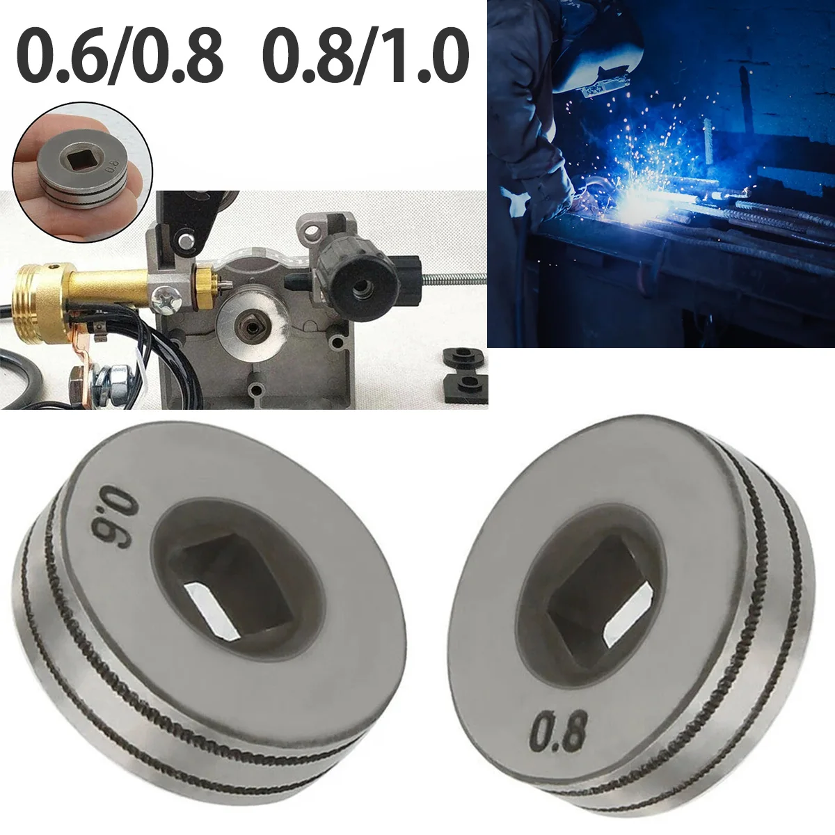 Wire Feed Drive Wheel Welding Wire Feed Wheel Planter 25mm Diameter Compatible MIG Welding Machine Equipment Parts