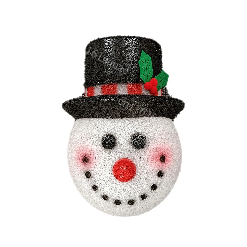 Penguin Christmas Snowman Porch Light Cover Decorations Wall Lamp Lampshade Fits Standard Outdoor Porch Decor