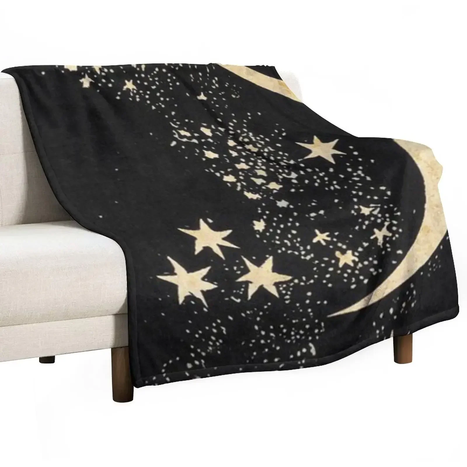 The Stars and The Moon Throw Blanket Personalized Gift For Sofa Thin Blankets