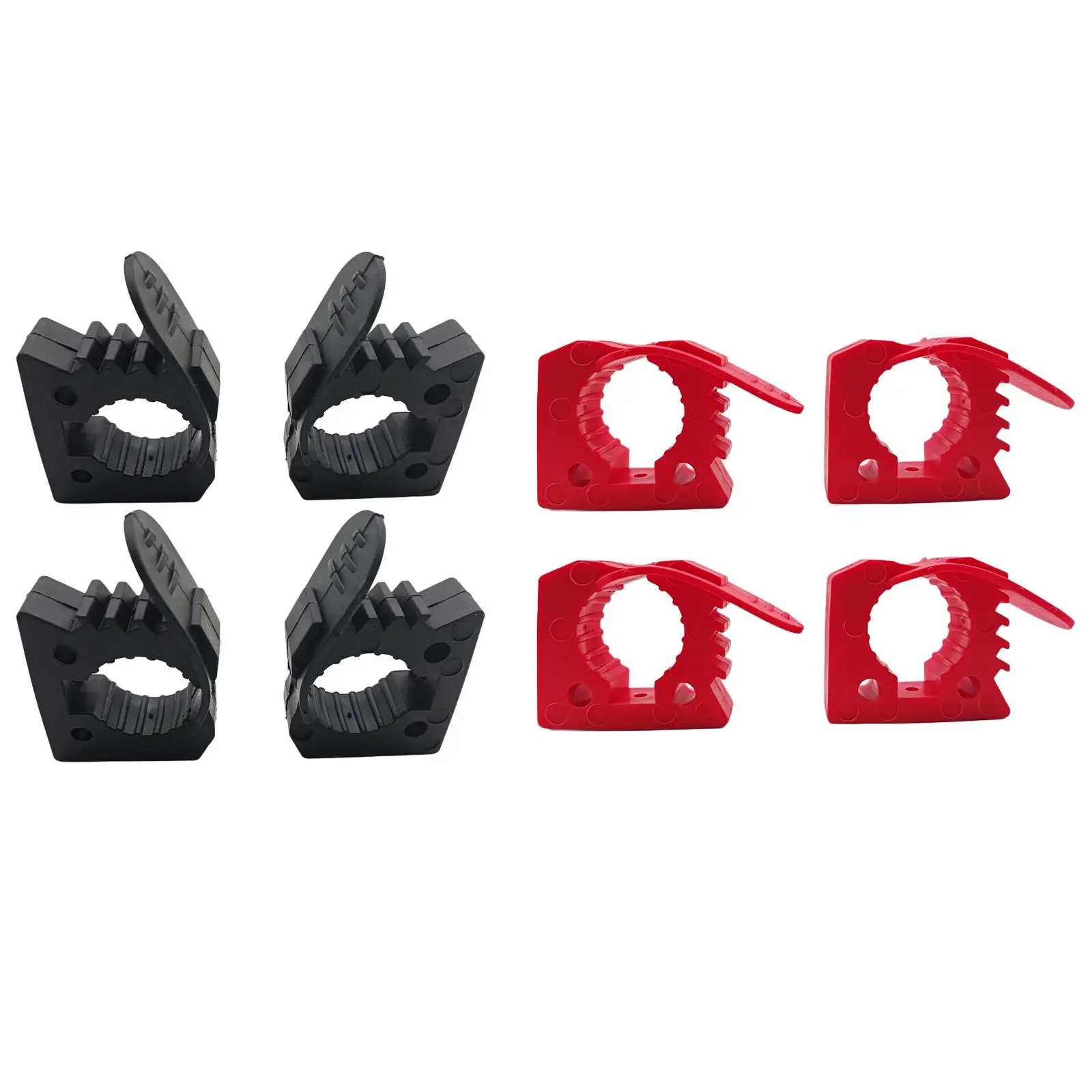 4x Generic Quick Release Rubber Clamp Mount Kit Tool Organizer Parts Easy to Install Car Accessories Tool Handles for RV view 3