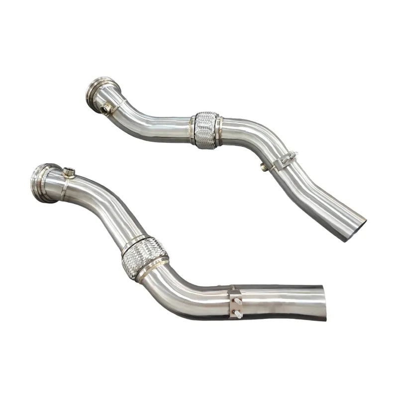 Luxury Series Stainless Steel Racing Exhaust Pipe for Maserati Ghibli V6 3.0T (2014–2018) | 1.5mm Wall Thickness
