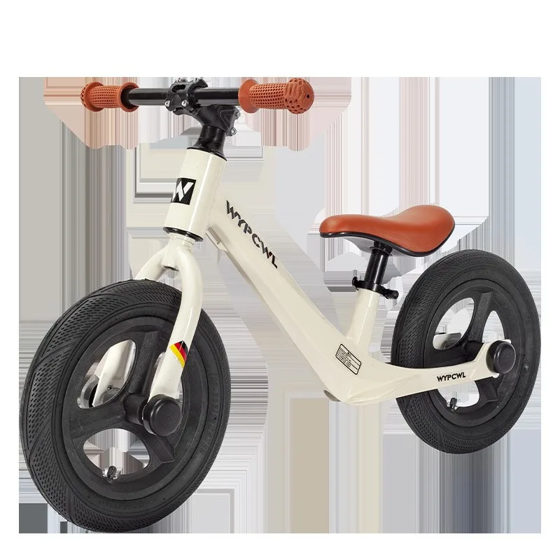 Cooya-Magnesium Alloy Balance Car for Children, No Pedals, 1-6 Years Old, Two-Wheeled, Sliding Baby Walker, New, W01