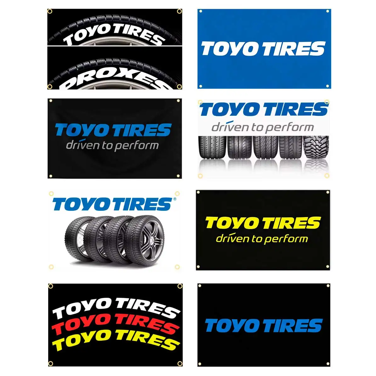 60x90cm/90x150cm Toyo Tires Flag Banner Tapestry Banner Racing Car Garage Or Outdoor Decoration For Auto Enthusiasts
