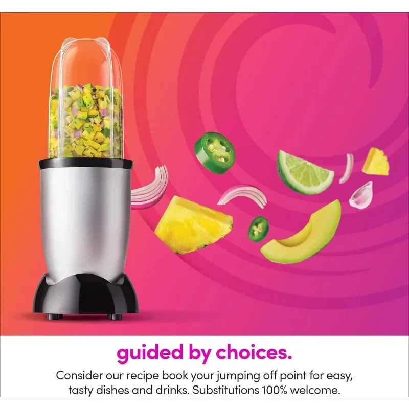 Frullatore per utensili, piccolo, argento, set da 11 pezzi autentico garantito.