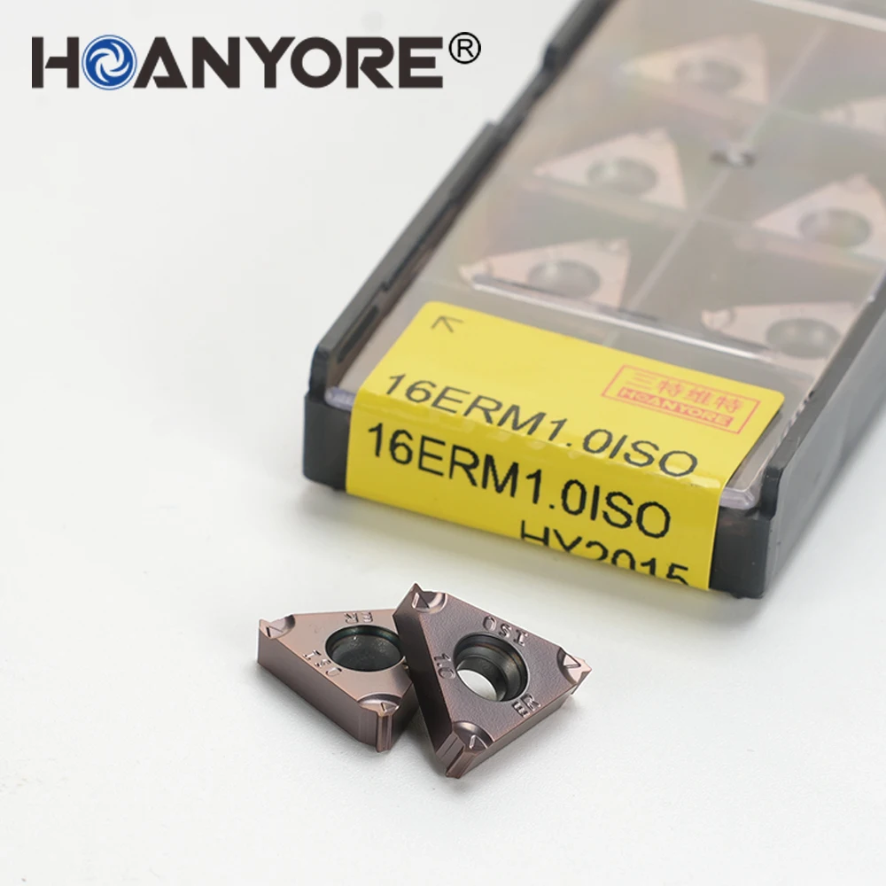 

16IR 16ER AG60 AG55 Lama per filettatura 1.0 ISO 1.25ISO 1.5ISO 1.75ISO 2.0ISO 2.5ISO 3.0ISO 3.5ISO Inserto in metallo duro per