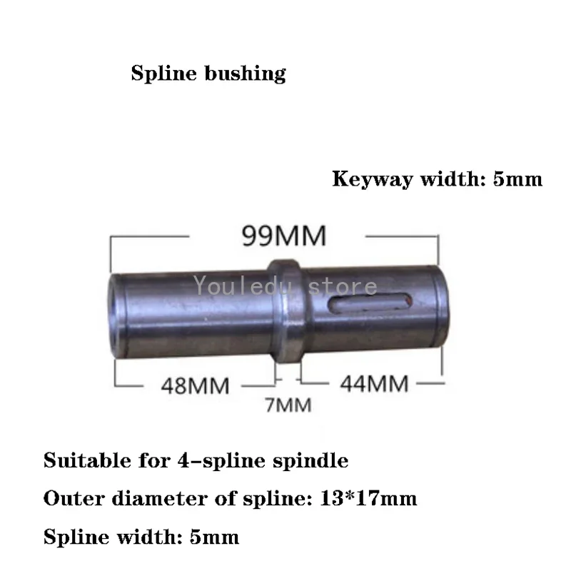 1PC Z4116 High Quality Brand New Precision Bench Drill Accessories Spline Sleeve Gear Shaft Spline Sleeve Bearing Scale Ring