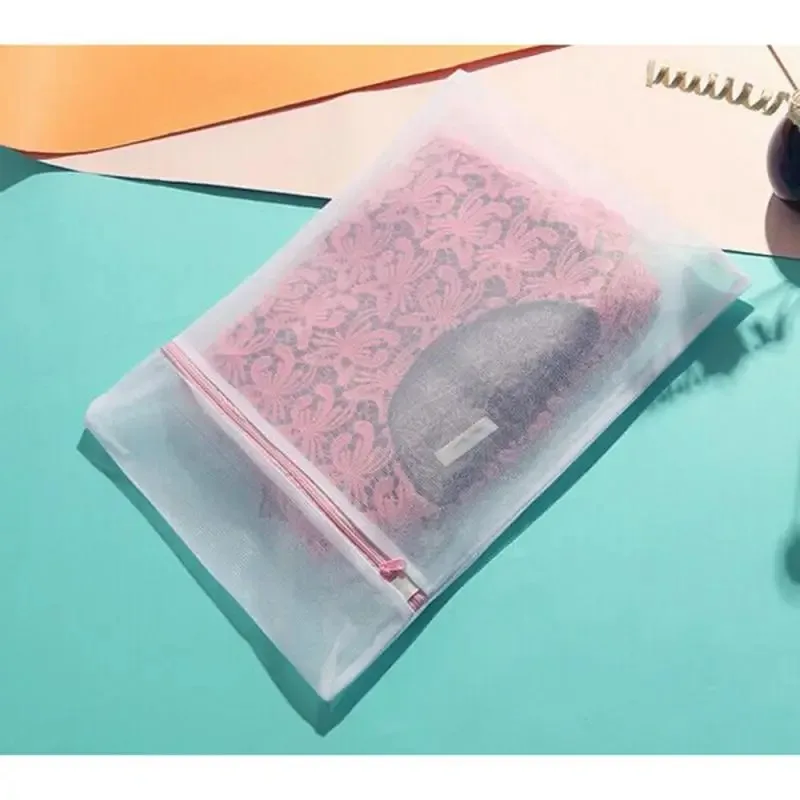 3Pcs/Set Bra Underwear Products Zippered Mesh Laundry Bags Baskets Household Cleaning Tools Accessories Laundry Care