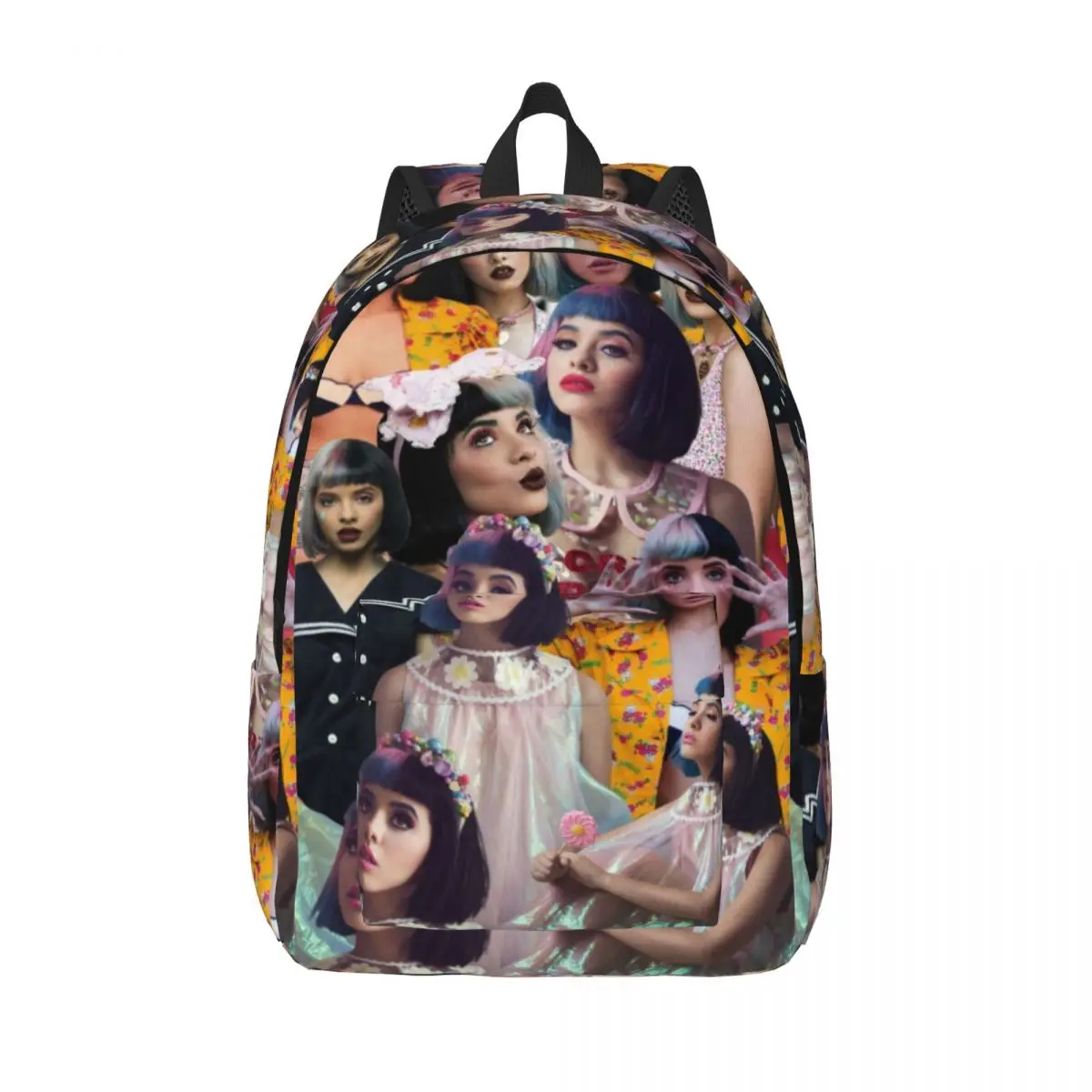 

Melanie Martinez Singer Casual Backpack with Pocket High School Hiking Travel Daypack for Men Women College Canvas Bags