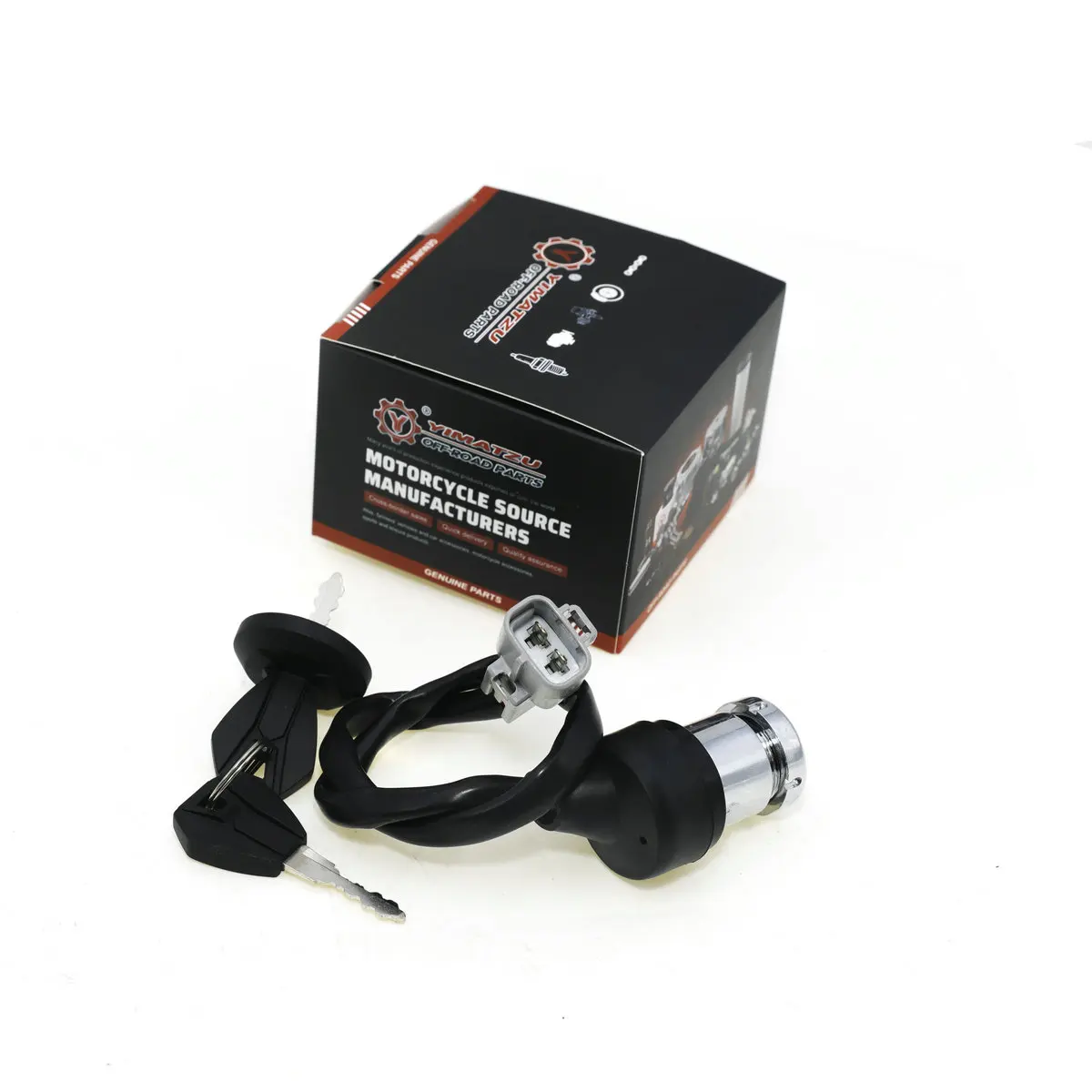 Ignition Switch for ODES 650 SHORT Models Compatible with 17009040000 (Excludes Steering Wheel Switch)