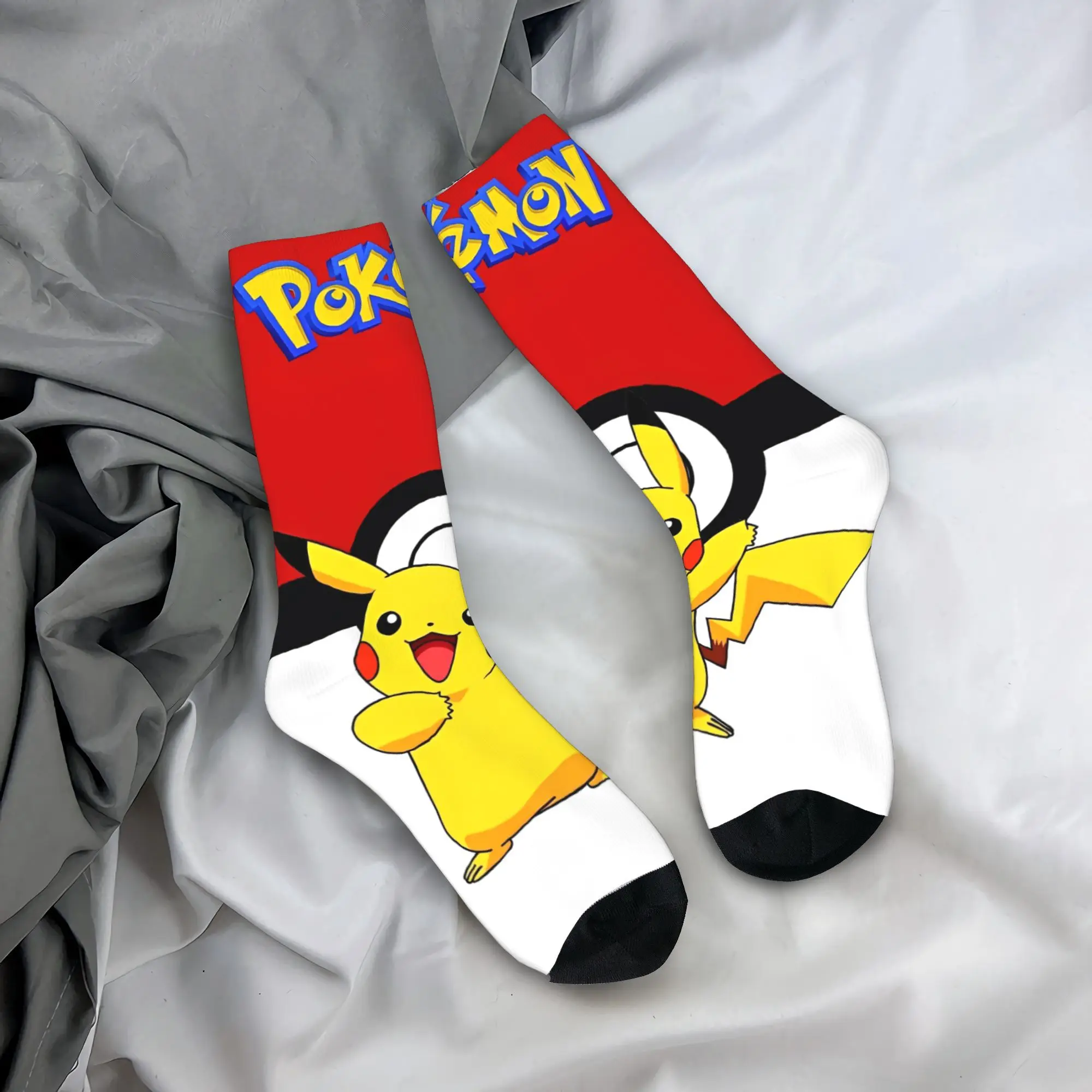 

Unisex pokemoned pikachus Merch Socks Cozy Socks Soft For Daily Wear