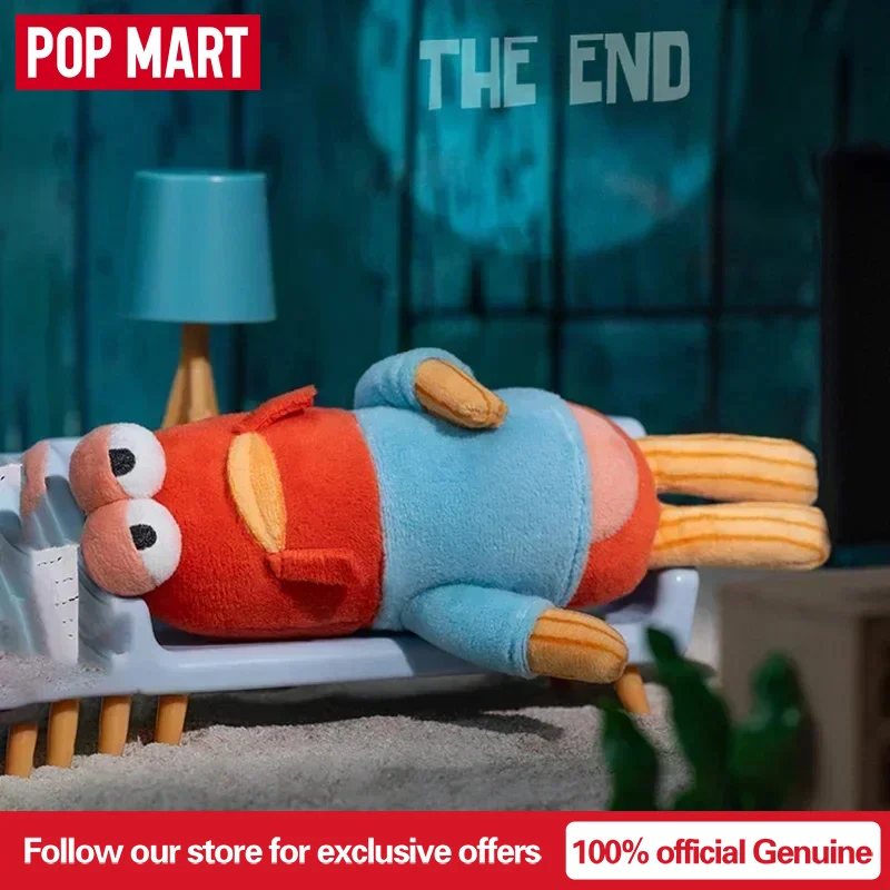 

Genuine POPMART Resonance Residents of Bikini Bottom Plush Blind Box Ugly Fish Doll Perfect Gift for Fans Collectors