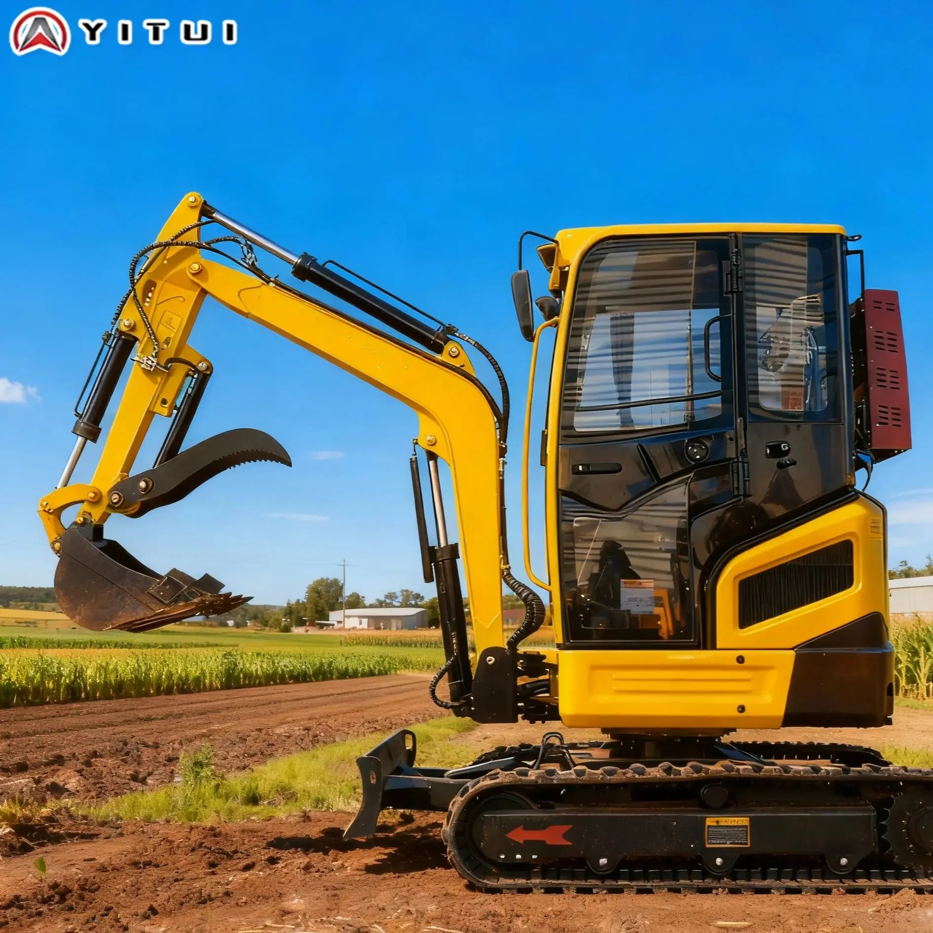 

Быстрая доставка 3-тонной кабины для кондиционирования воздуха, шасси мини-экскаватора, телескопический индивидуальный мини-экскаватор