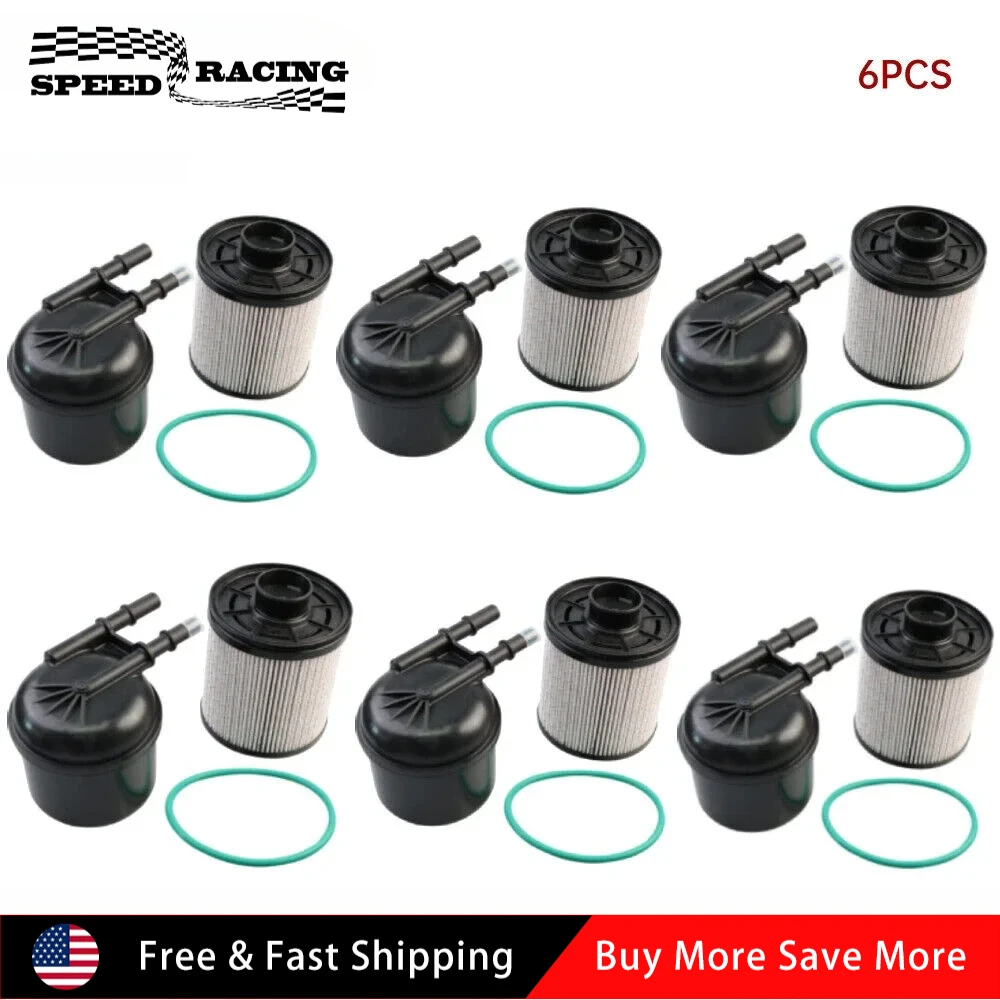 

FD4615 BC3Z-9N184-B 6 шт. Топливный фильтр для Ford F250 F350 F450 F550 6.7L V8 AF-1036 2011-2016 гг.