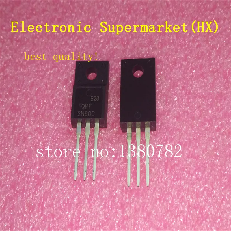 Free Shipping 100pcs/lots FQPF2N60C FQPF2N60 2N60 TO-220 IC In Stock!