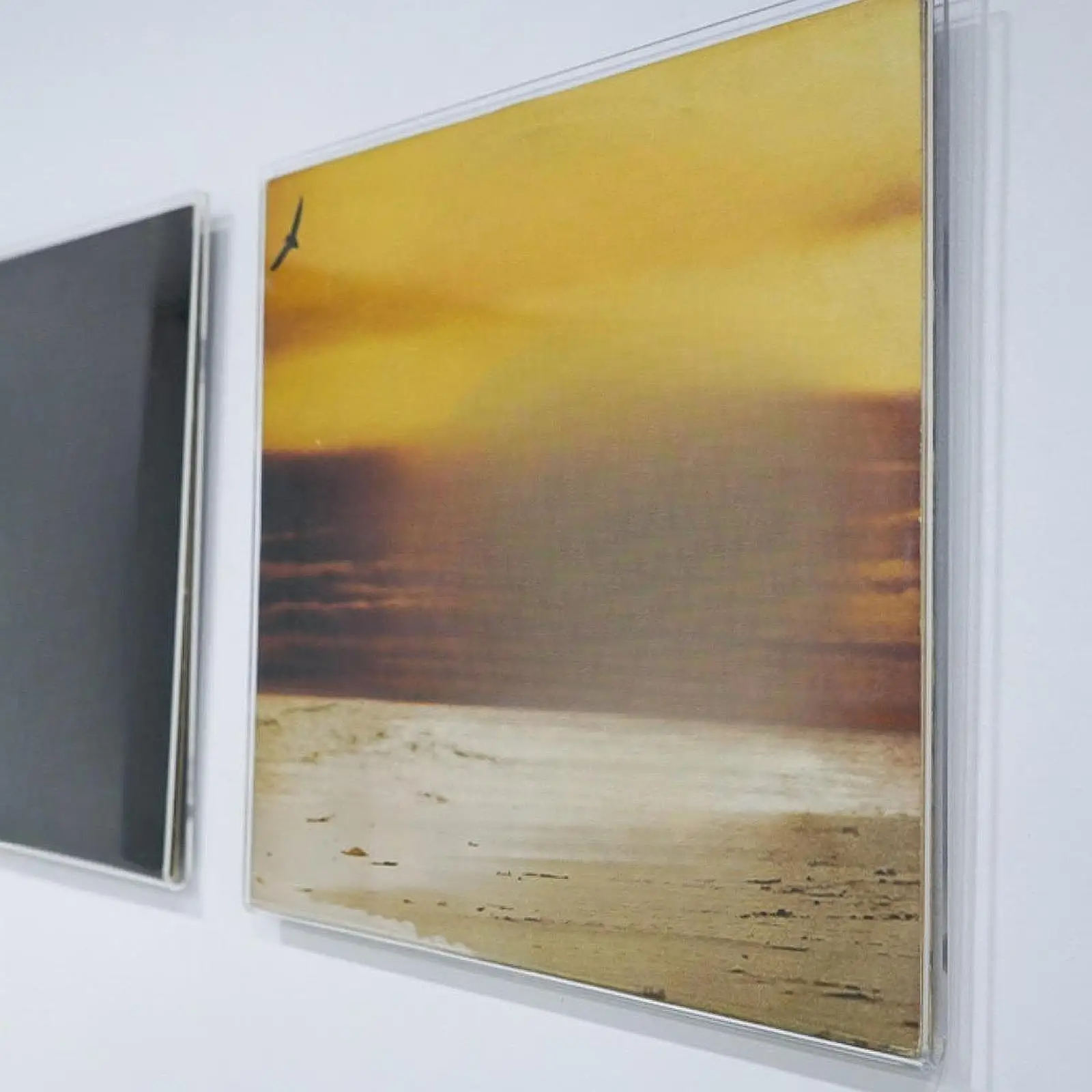 Acrylic Wall Display Shelf Vinyl Record Stand Organizer Wear Resistant Storage Rack for Office Shop Decoration
