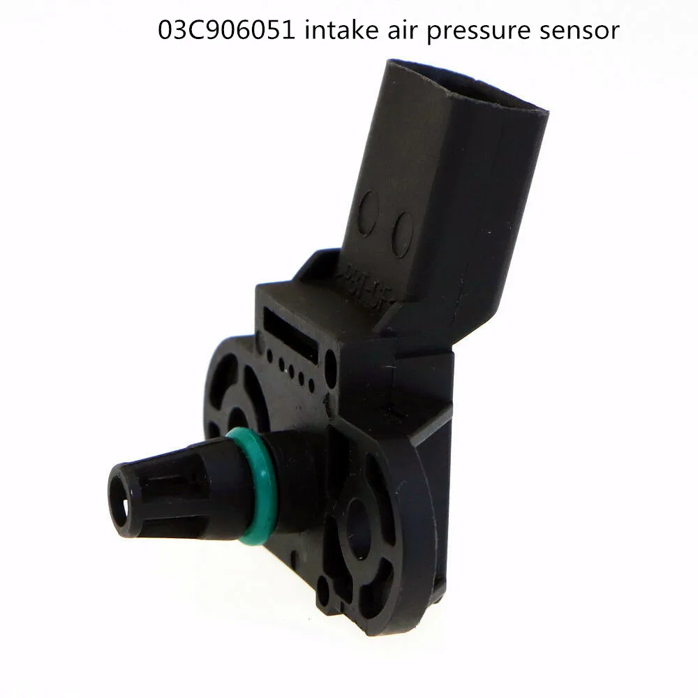 HONGGE Intake Pressure Sensor 03C906051 for VW Bora Golf MK4 Polo Caddy Fabia Octavia Seat Leon Ibiza 03C 906 051 F 03C 906 051E