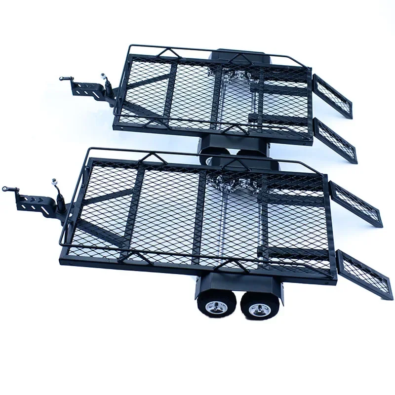 Simulation Metal Trailer Hitch Mount for 1/18 1/24 RC Crawler Car Traxxas TRX4-M Defender Bronco SCX24 AX24 FMS FCX24M Upgrade