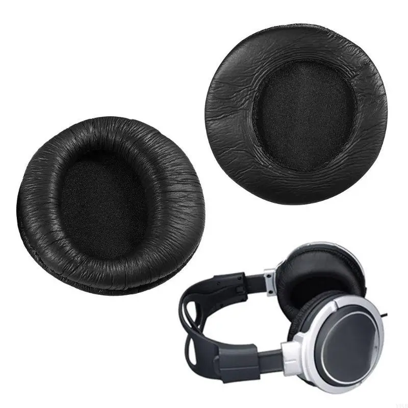 

Y1UB 1Pair Soft Ear Pad Cushion Sponge Cover Soft Memory Foam Ear Pads Replacement for MDR-XD200 XD150 XD200 H600